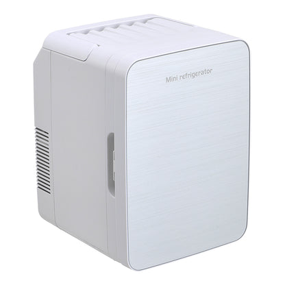 White 10L Dual-Use Mini Refrigerator
