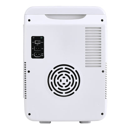 White 10L Dual-Use Mini Refrigerator
