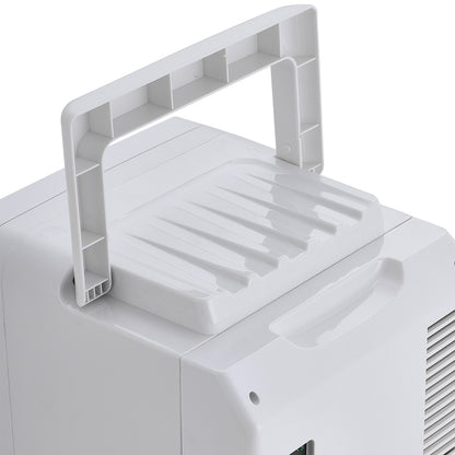 White 10L Dual-Use Mini Refrigerator