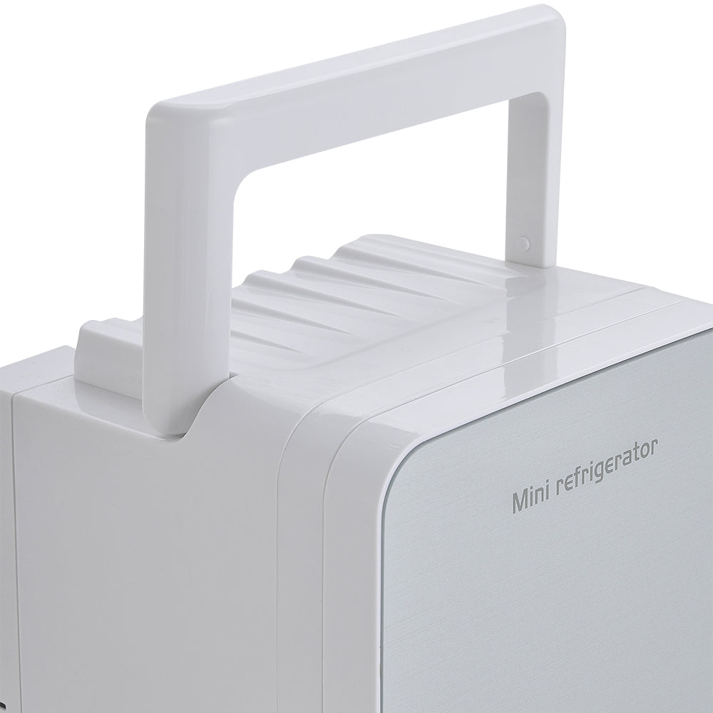 White 10L Dual-Use Mini Refrigerator