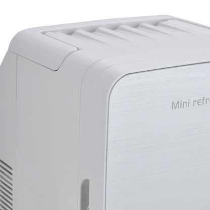 White 10L Dual-Use Mini Refrigerator
