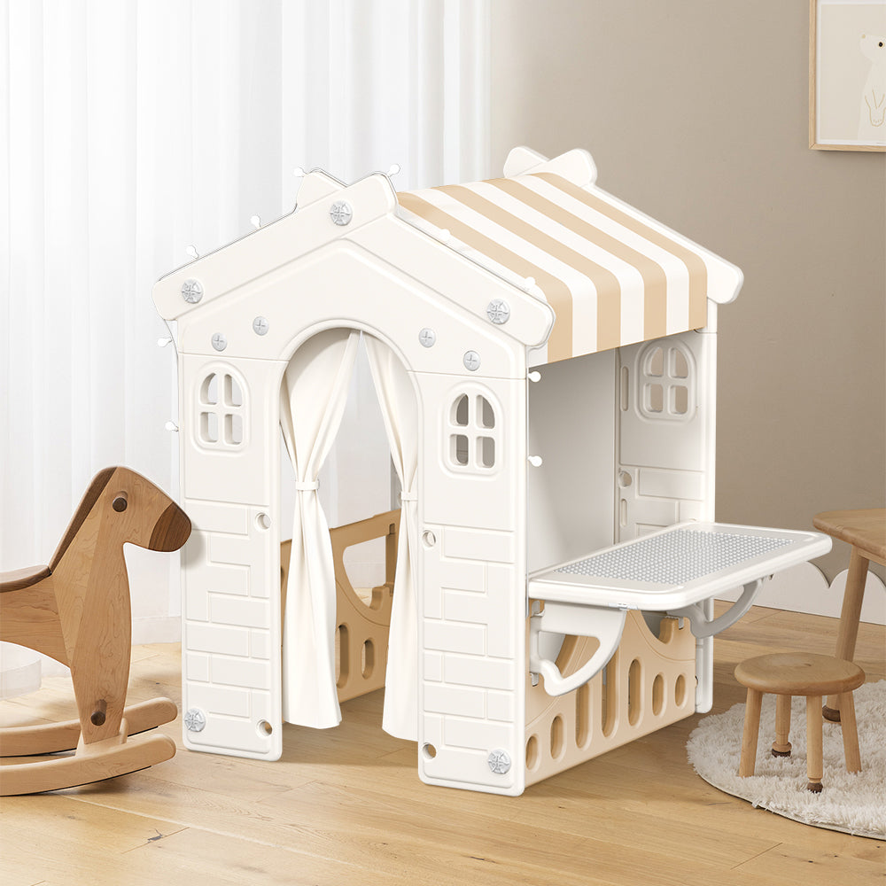 Kids Plastic Playhouse for Indoor Outdoor