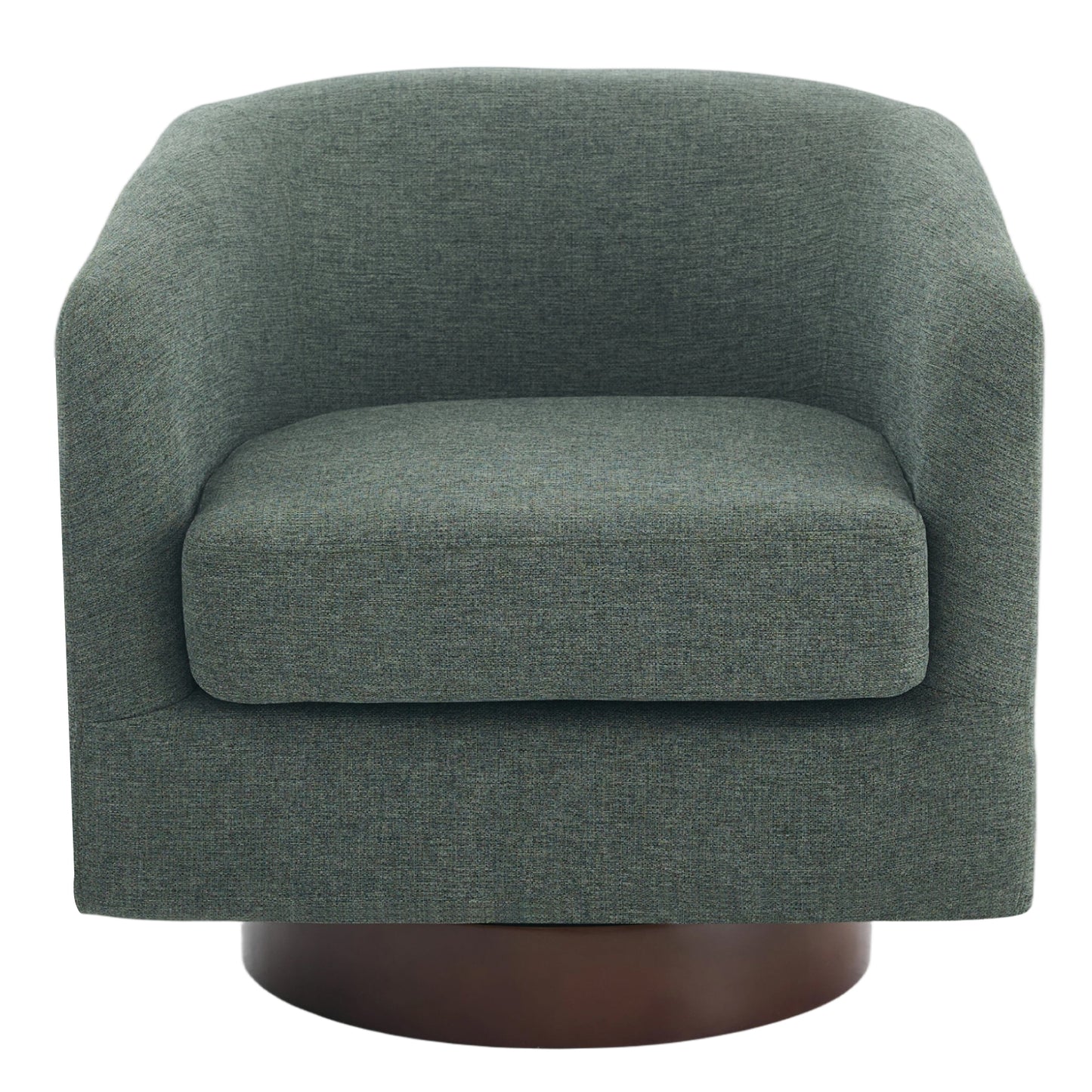 360° Swivel Upholstered Barrel Accent Chair Armchair