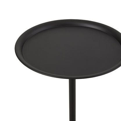 Modern Small Round Metal Side Table