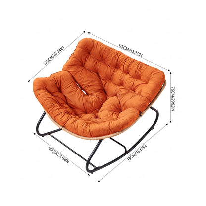 Modern Rocking Chair with Cushion