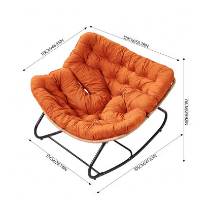 Modern Rocking Chair with Cushion
