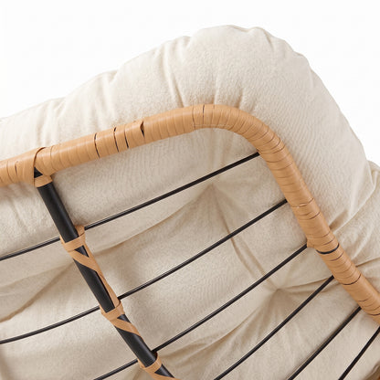 Modern Rocking Chair with Cushion