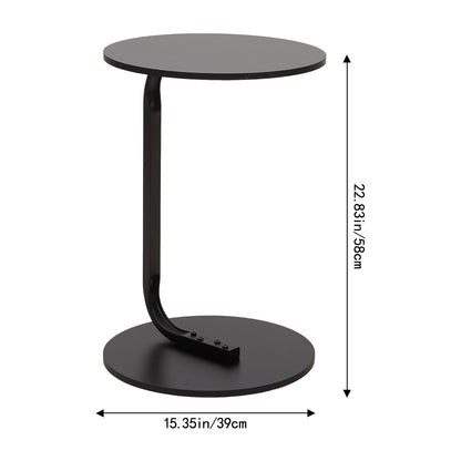 C-Shaped Side Table