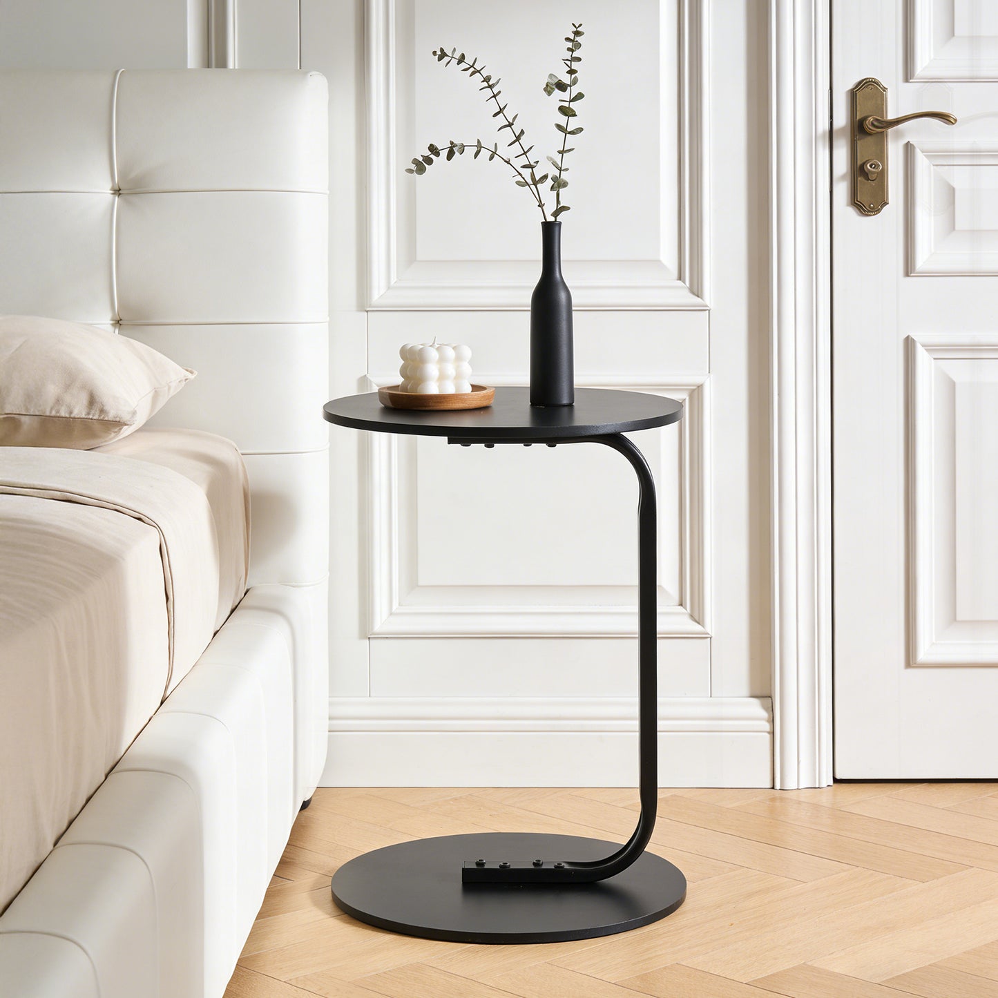 C-Shaped Side Table