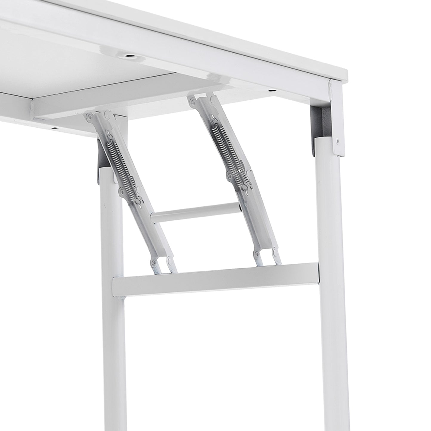 Folding Office Desk with Adjustable Foot Pads