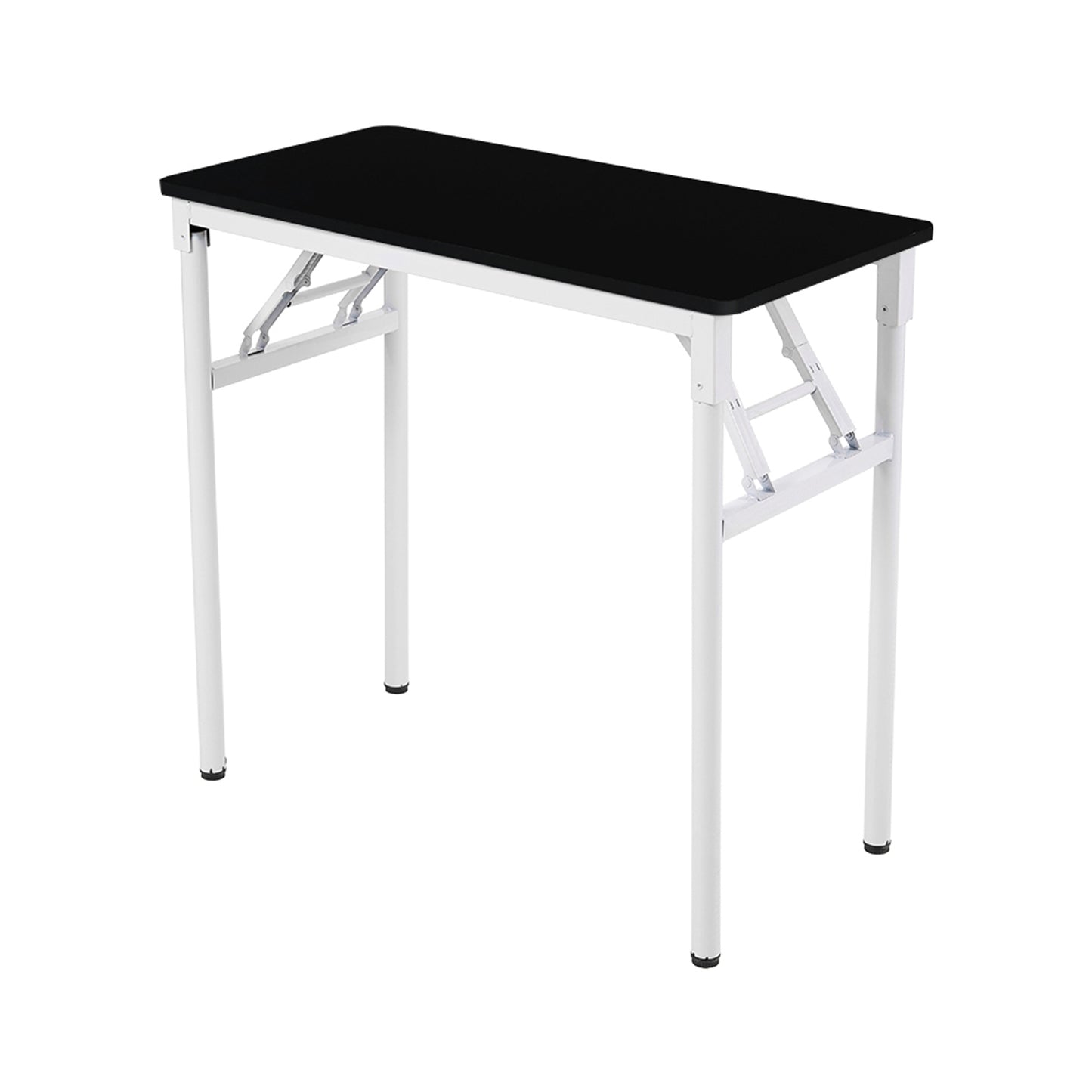 Folding Office Desk with Adjustable Foot Pads