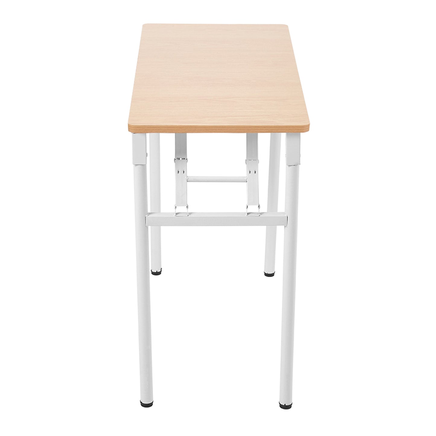 Folding Office Desk with Adjustable Foot Pads