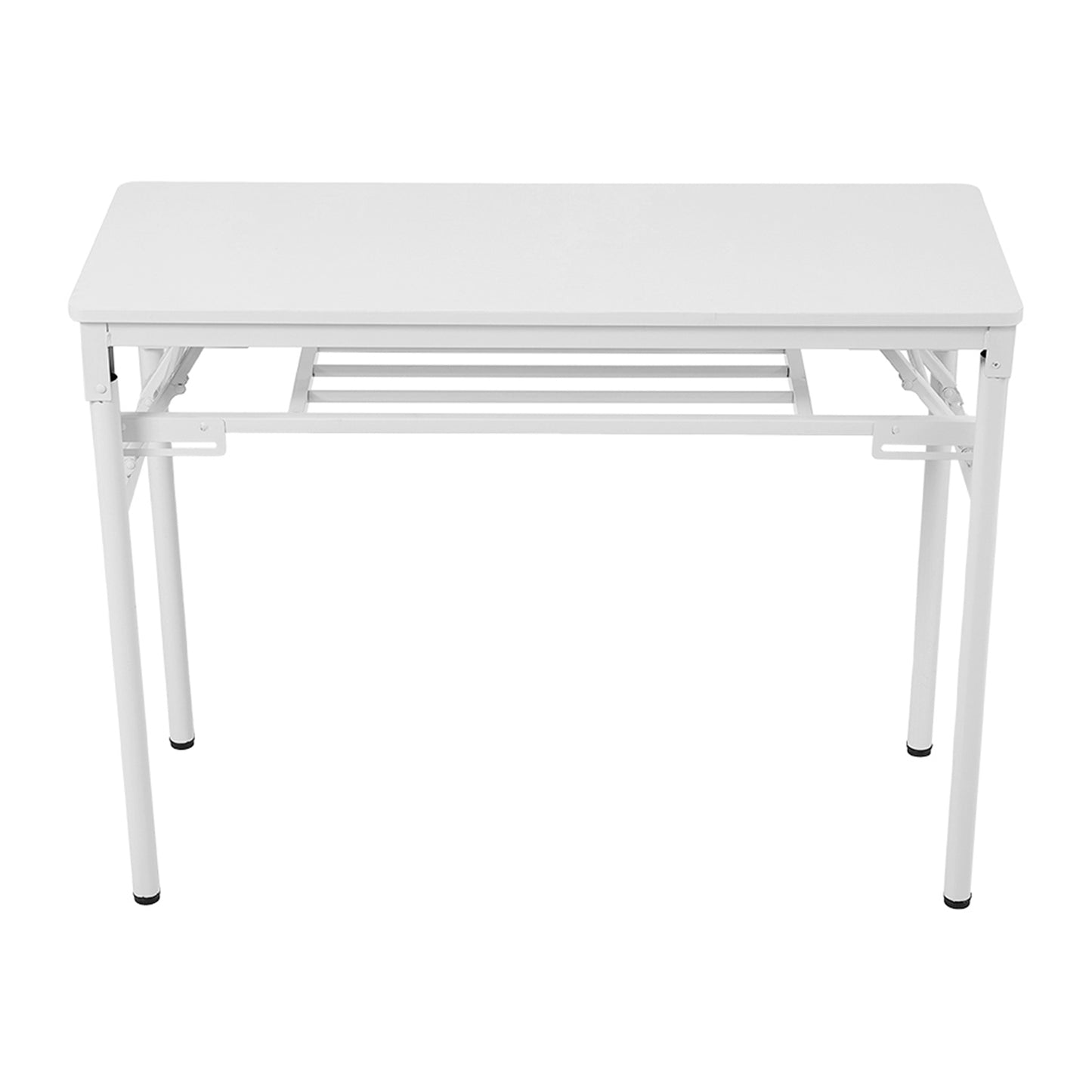 Folding Office Desk with Adjustable Foot Pads