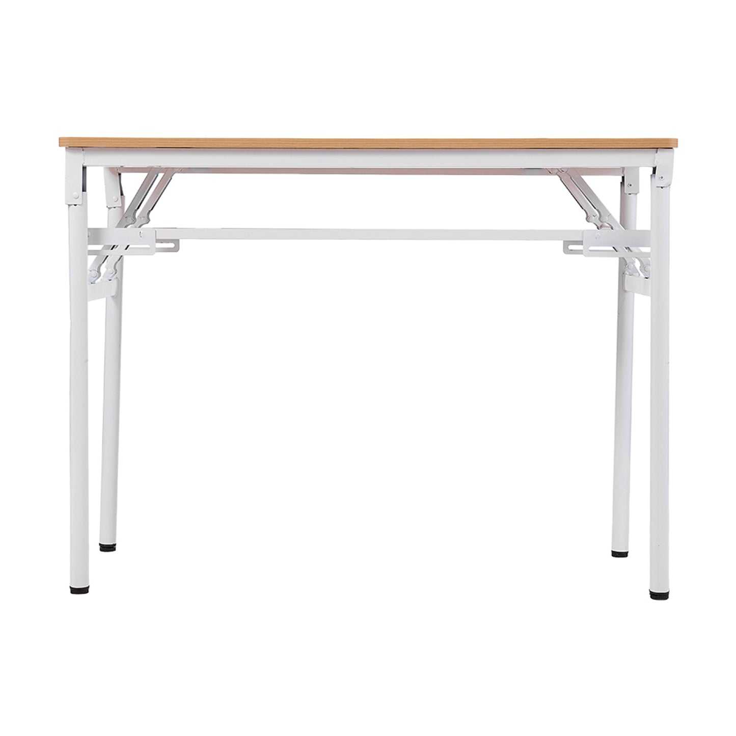 Folding Office Desk with Adjustable Foot Pads