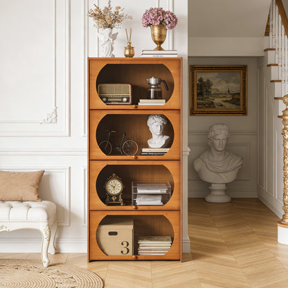 Multipurpose Freestanding Bookcase Storage Cabinet