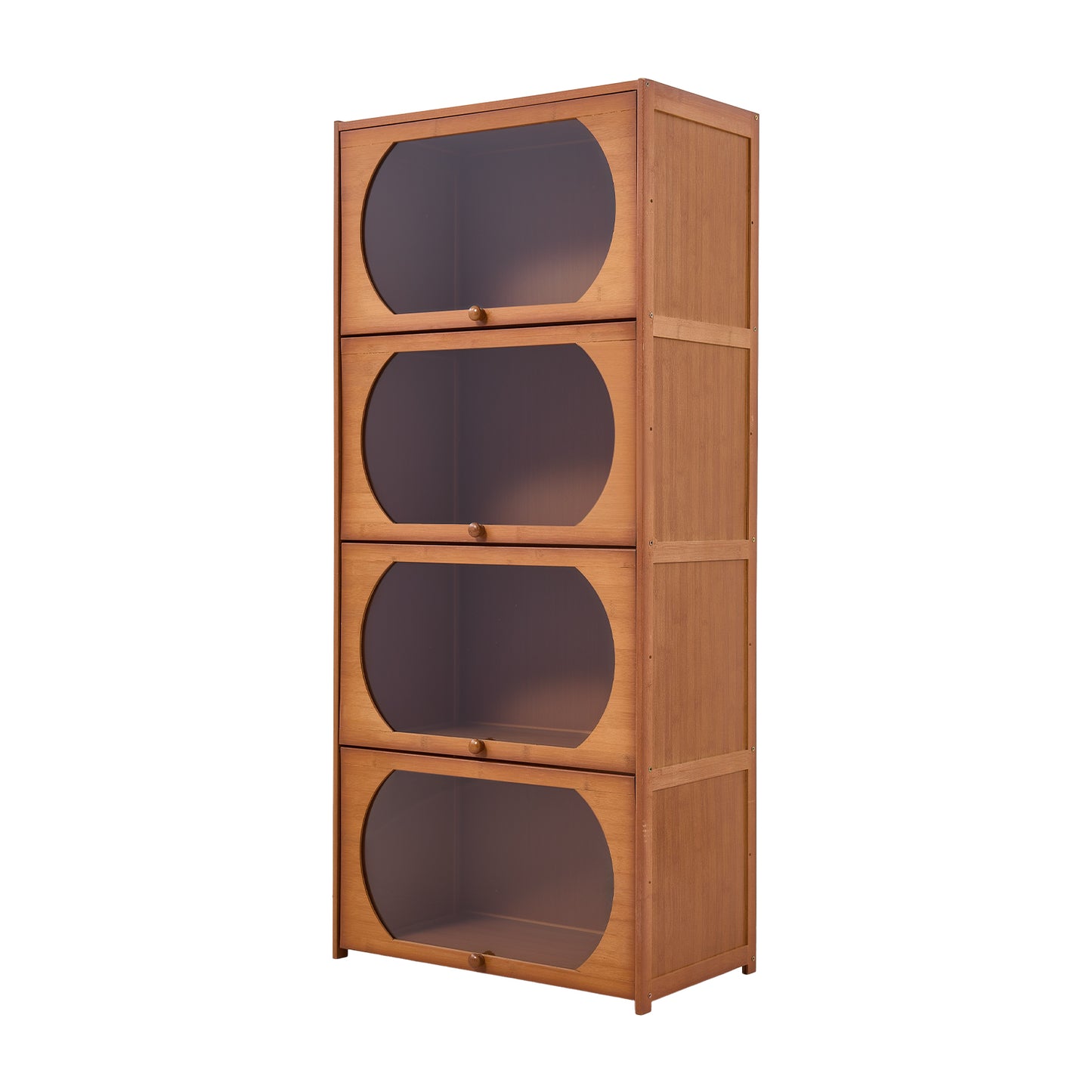 Multipurpose Freestanding Bookcase Storage Cabinet