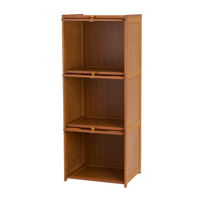 Multipurpose Freestanding Bookcase Storage Cabinet