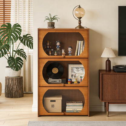 Multipurpose Freestanding Bookcase Storage Cabinet