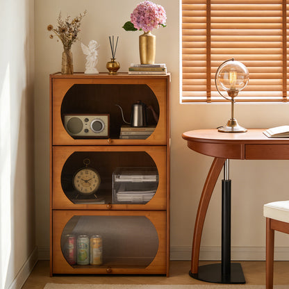 Multipurpose Freestanding Bookcase Storage Cabinet