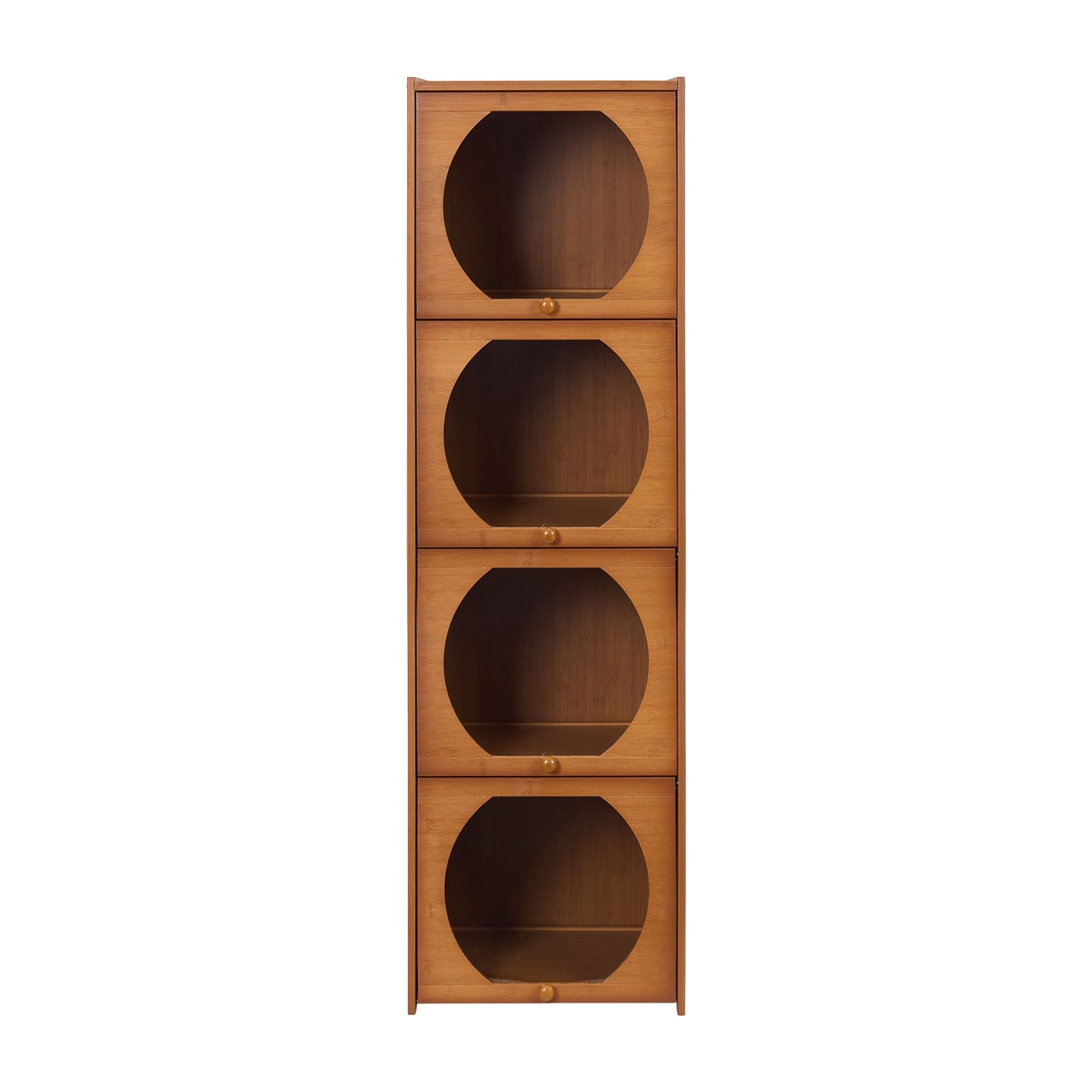 Multipurpose Freestanding Bookcase Storage Cabinet