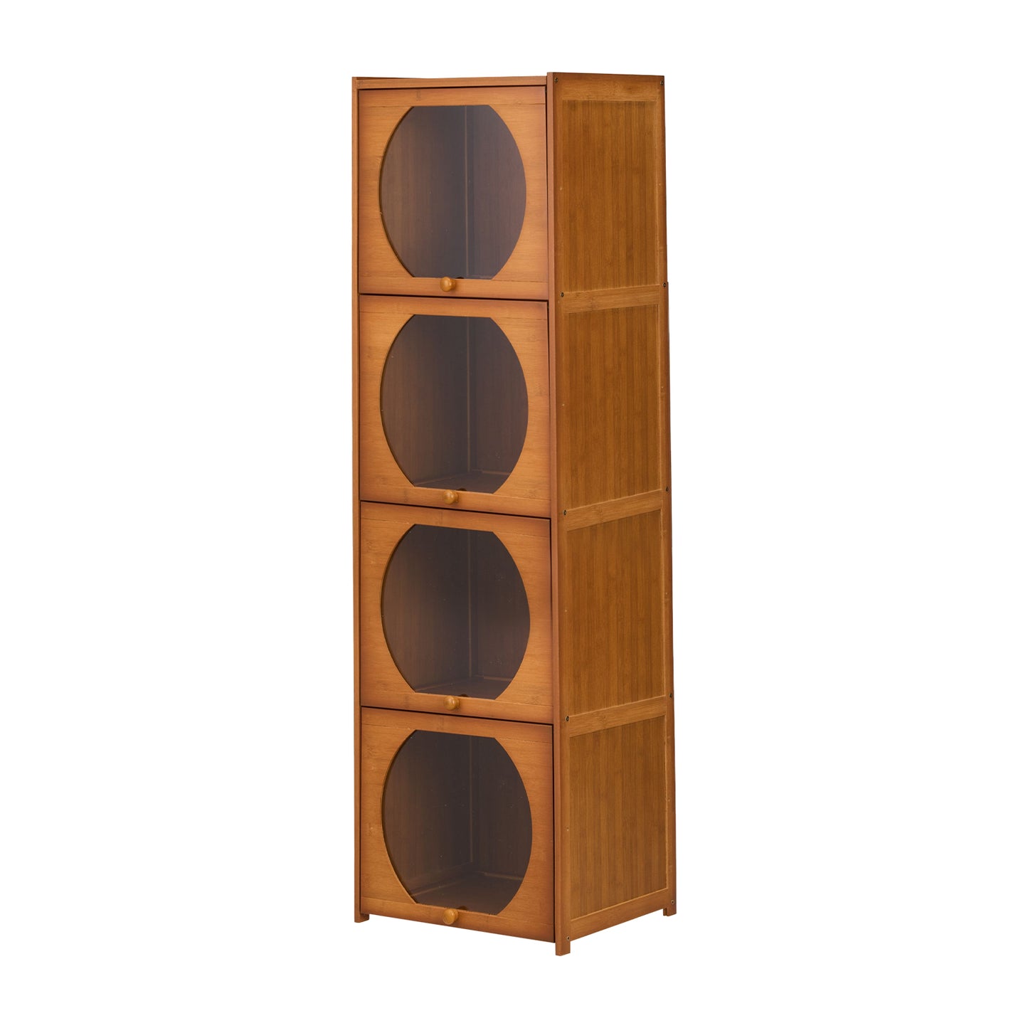 Multipurpose Freestanding Bookcase Storage Cabinet