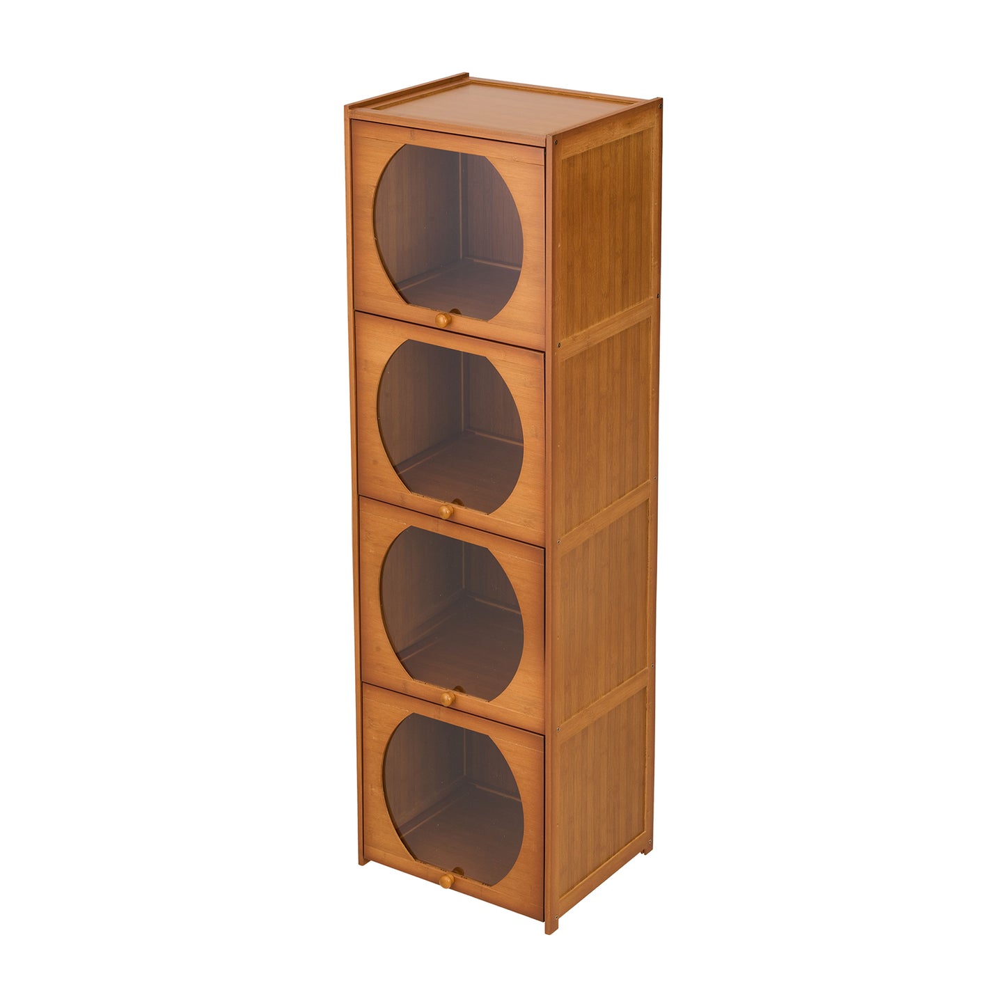 Multipurpose Freestanding Bookcase Storage Cabinet
