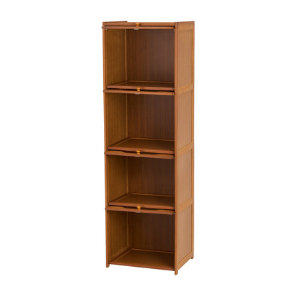 Multipurpose Freestanding Bookcase Storage Cabinet