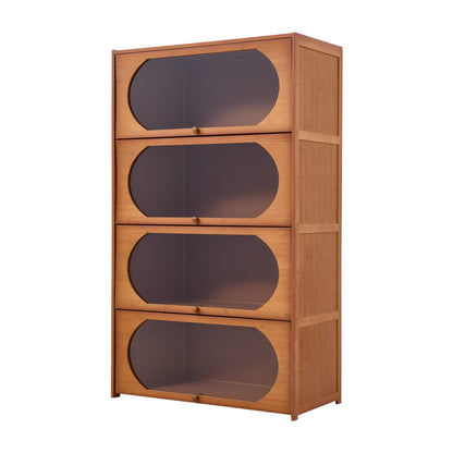 Multipurpose Freestanding Bookcase Storage Cabinet