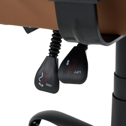 Ergonomic High Back Office Chair with Footrest and Casters