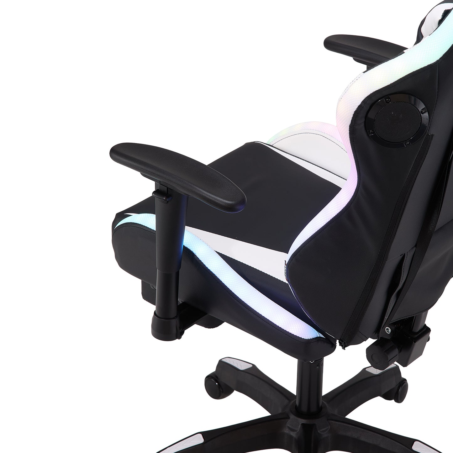 Ergonomic Gaming Chair with RGB Light & Massage Lumbar