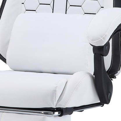 High Back Ergonomic Gaming Chair with Massage Lumbar Support & Footrest