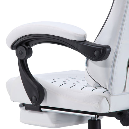 High Back Ergonomic Gaming Chair with Massage Lumbar Support & Footrest
