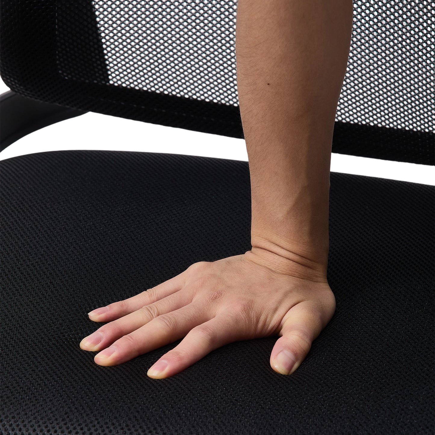 Ergonomic Mesh Office Chair with Adjustable Headrest & 15° Tilt Recline
