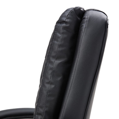 Height-Adjustable Reclining Office Chair