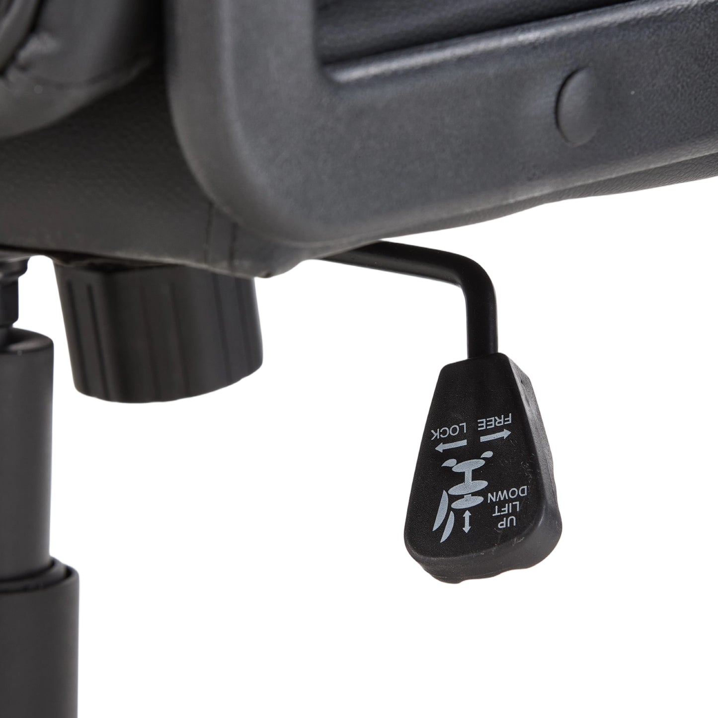 Height-Adjustable Reclining Office Chair
