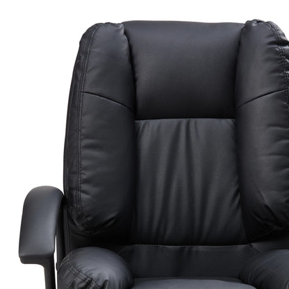 Height-Adjustable Reclining Office Chair