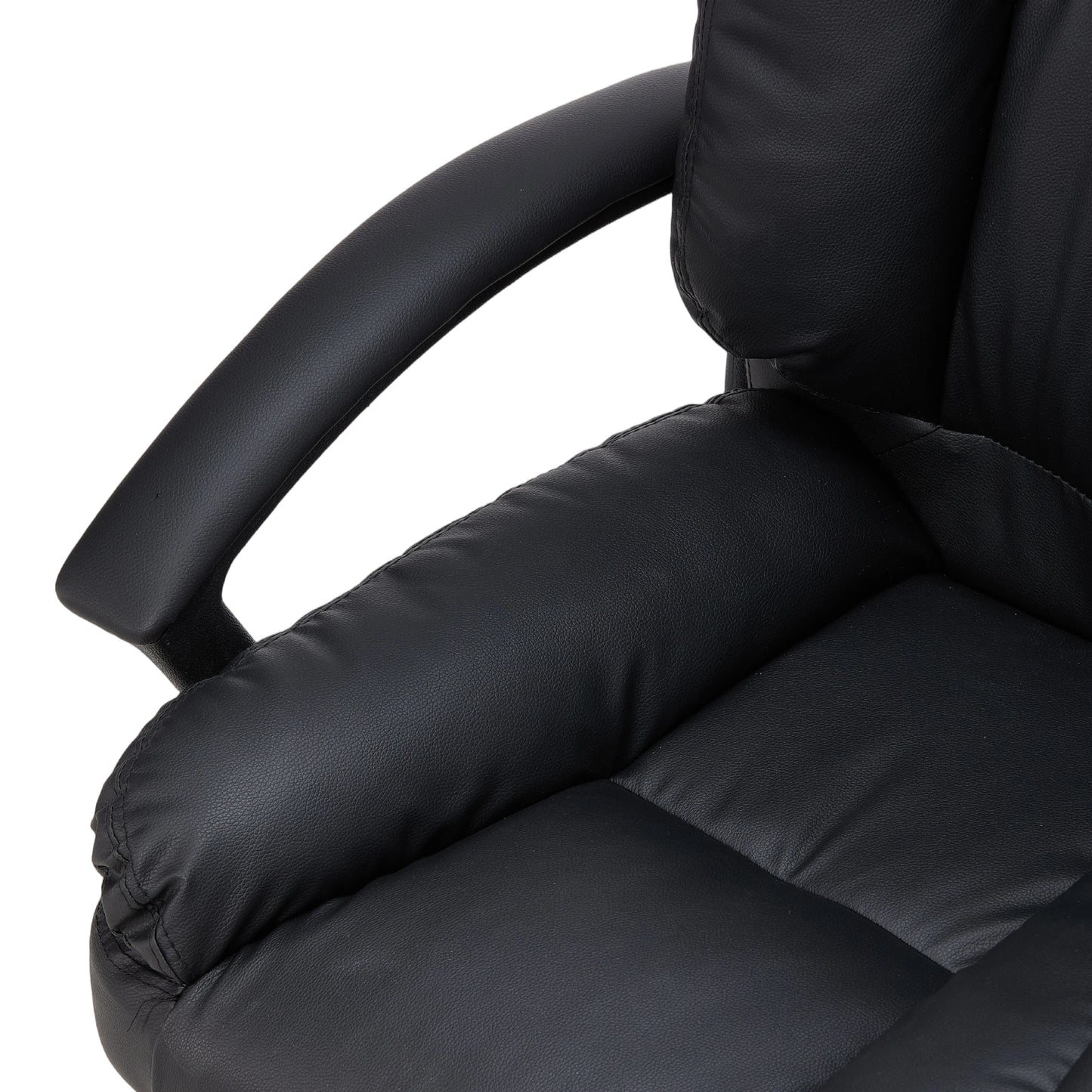 Height-Adjustable Reclining Office Chair