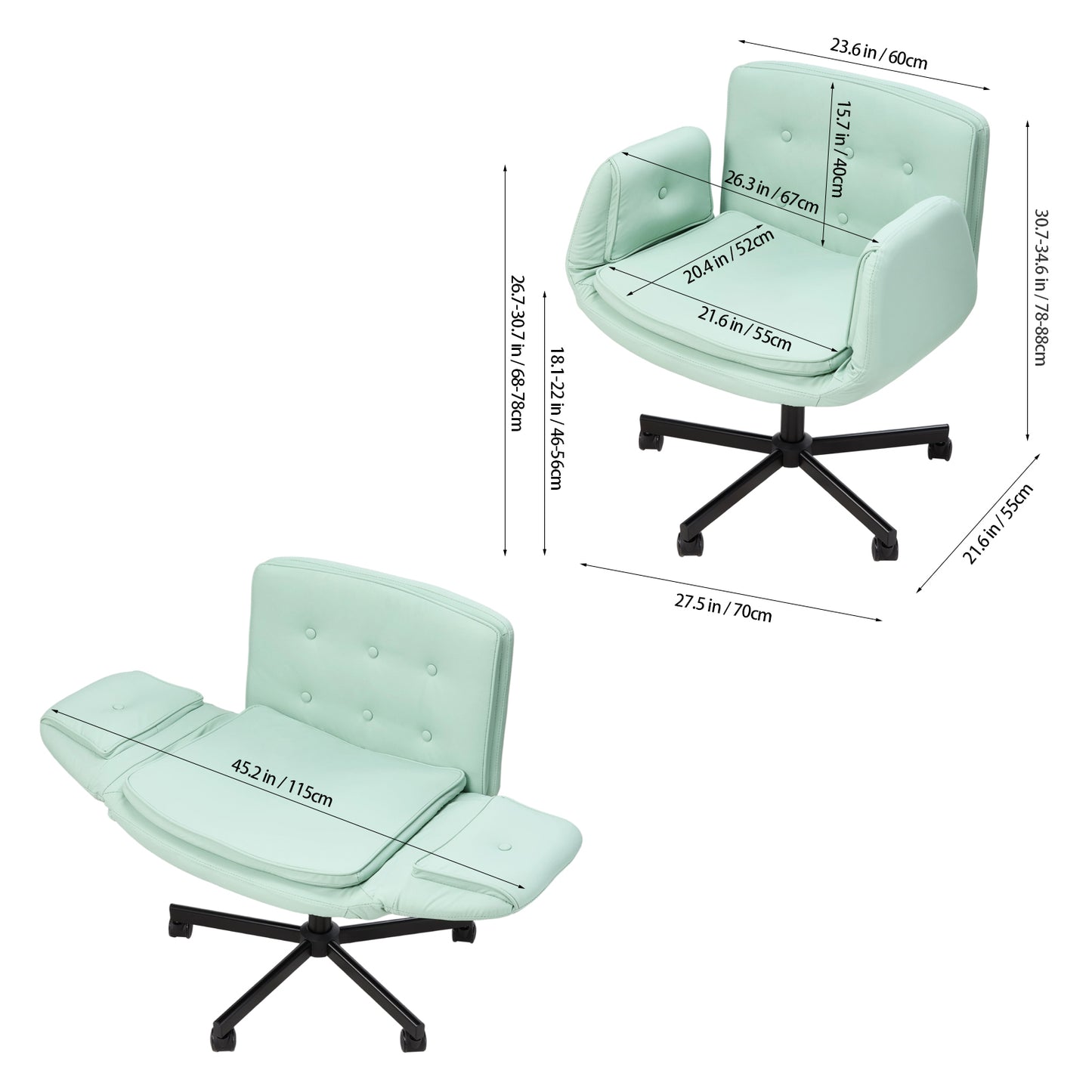 Office Chair with Scratch