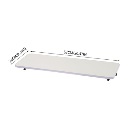 Wall-mounted Folding Table with Iron Brackets