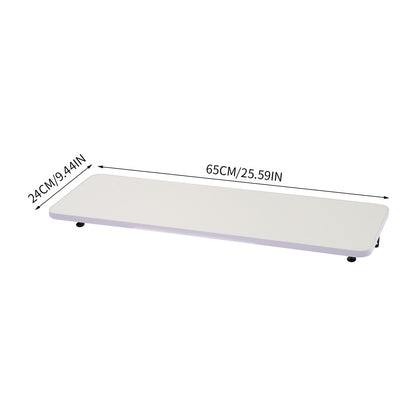 Wall-mounted Folding Table with Iron Brackets