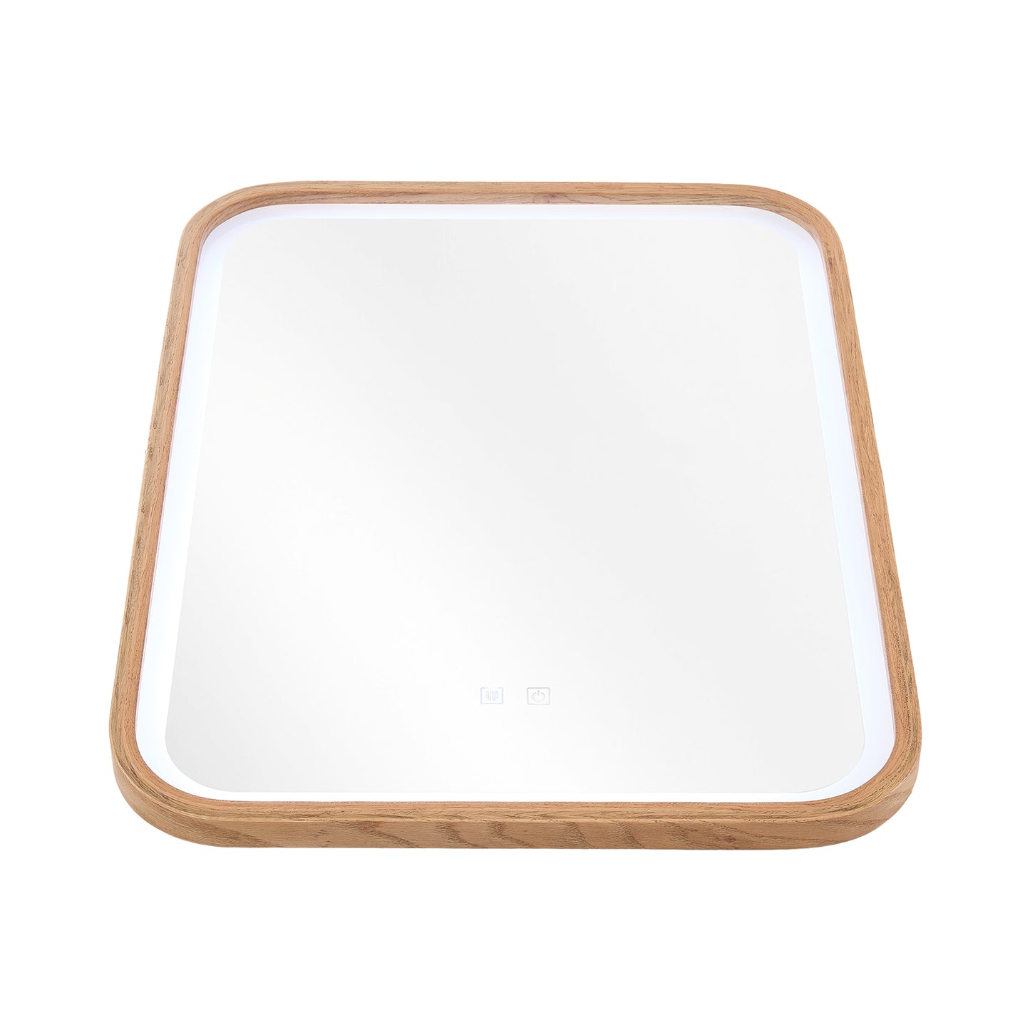 Wall-Mounted Bathroom Adjustable LED Vanity Mirror with Demister