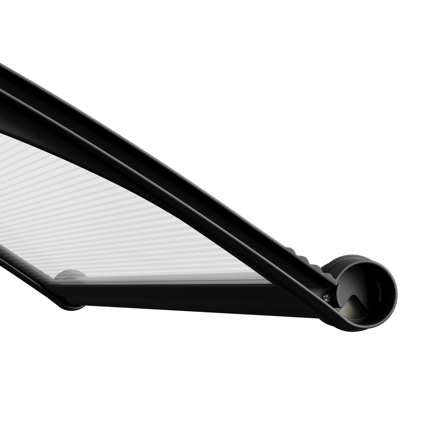 Outdoor Door Canopy Window Awning with Drainage Channel
