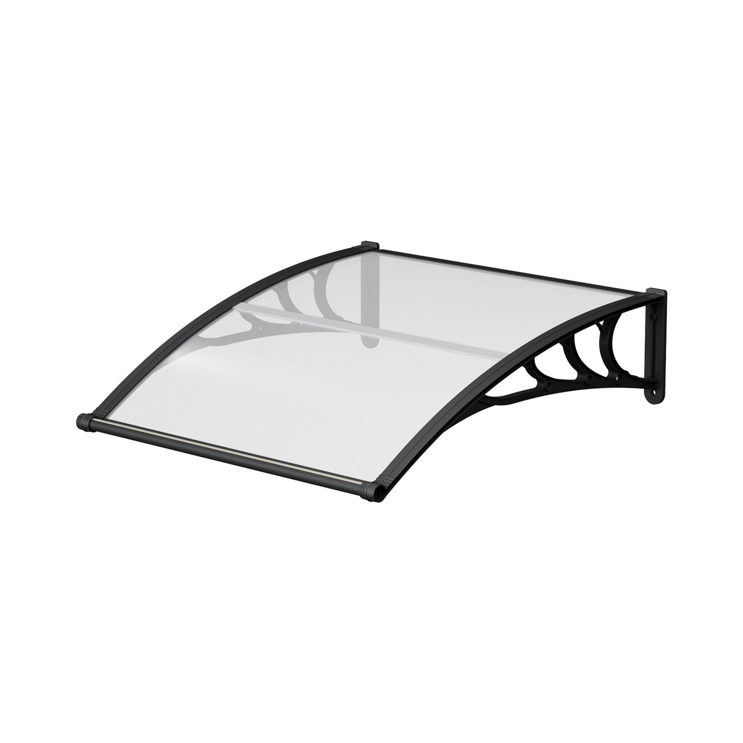 Outdoor Door Canopy Window Awning with Drainage Channel