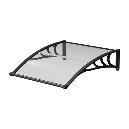 Outdoor Door Canopy Window Awning with Drainage Channel