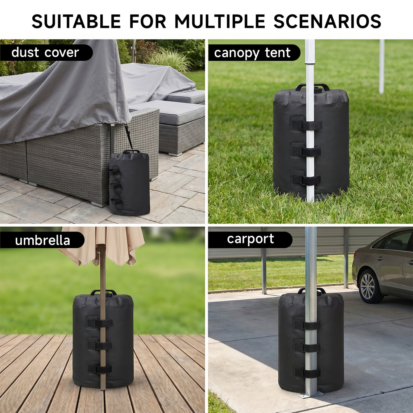 PVC Coated Polyester Canopy Weight Bag