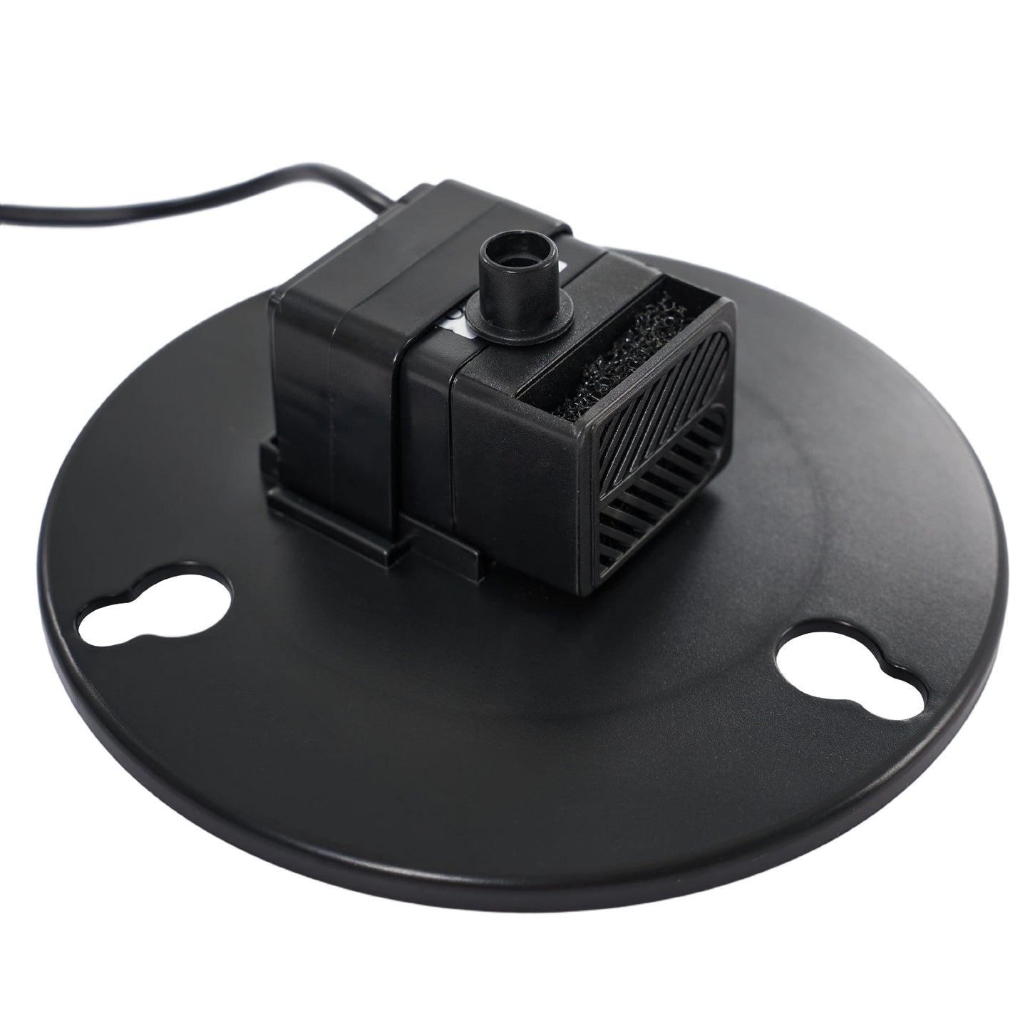 4W Solar Fountain Pump with Adjustable Solar Panel & 6 Nozzles