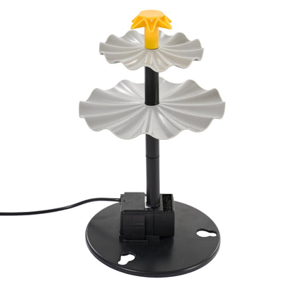4W Solar Fountain Pump with Adjustable Solar Panel & 6 Nozzles