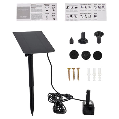 2.5W Solar Fountain Pump
