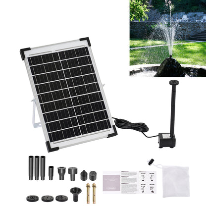 10W Solar Fountain Pump