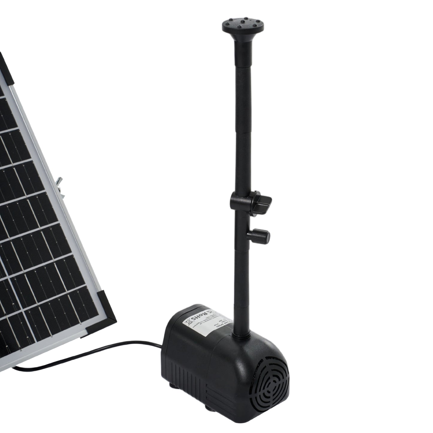 20W Outdoor Solar Fountain Pump Kit